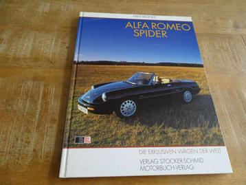 Alfa Romeo Spider - Hardcover Historie Boek - Mike Riedner