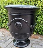 Bloempot zwart andalusiė terracotta, Ophalen, 40 cm of meer, Rond, Aardewerk