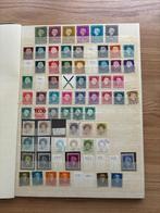 Postzegelalbum NL plus een duitse meneer, Ophalen of Verzenden, Na 1940, Gestempeld