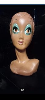 Vintage Twiggy Hoofd, Verzamelen, Poppen, Ophalen of Verzenden, Zo goed als nieuw, Pop