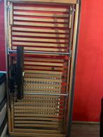 Okimat elektrisch dubbel verstelbare lattenbodem 200x90, Ophalen, 90 cm, Eenpersoons, Zo goed als nieuw