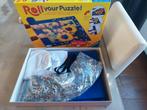 Puzzelmat oprolbaar met puzzel in goede staat, Hobby en Vrije tijd, Denksport en Puzzels, Ophalen, Minder dan 500 stukjes, Zo goed als nieuw