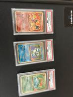 Pokemon Charizard Blastoise Venusaur 25th Anniversary PSA 10, Hobby en Vrije tijd, Verzamelkaartspellen | Pokémon, Ophalen of Verzenden