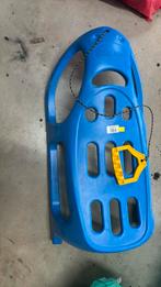 Slee blauw, Ophalen, Zo goed als nieuw, Kunststof