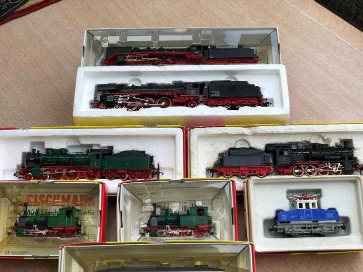 FLEISCHMANN  STOOM-DIESEL en ELEKTRALOCS  (288), Hobby en Vrije tijd, Modeltreinen | H0, Zo goed als nieuw, Locomotief, Gelijkstroom