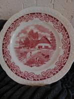 Societe Ceramique Maestricht Boerenhoeve Bord, Ophalen of Verzenden