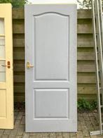 paneeldeur met boog, Doe-het-zelf en Verbouw, Deuren en Horren, Ophalen, Gebruikt, 80 tot 100 cm, Binnendeur