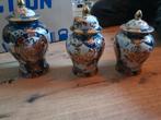 3 Vintage Chinese Imari Vazen, Ophalen of Verzenden