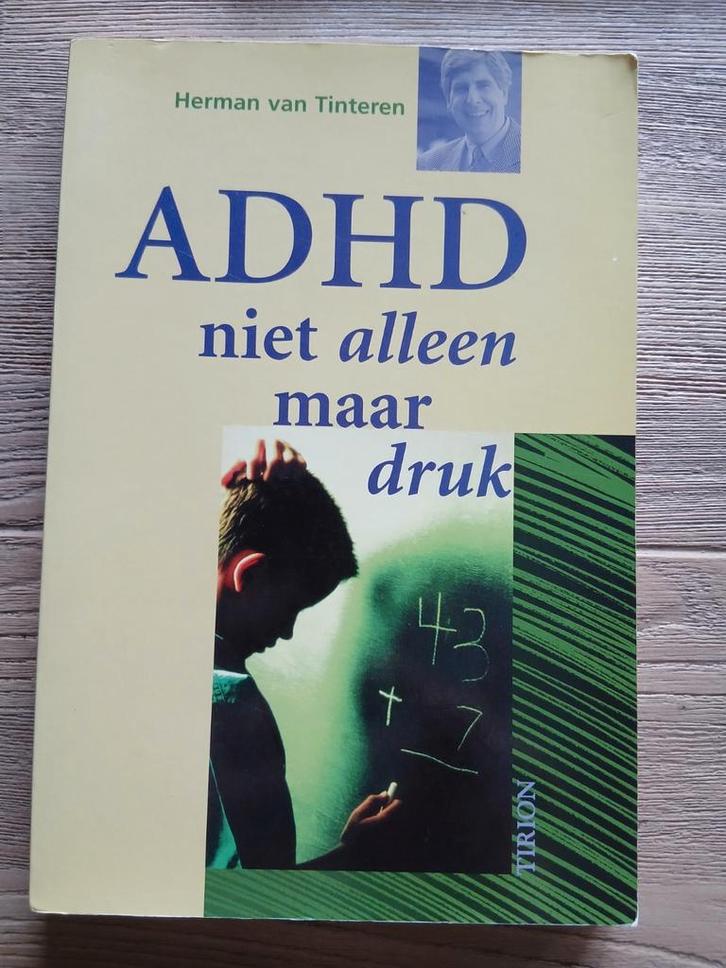 ADHD, niet alleen maar druk, Herman van Tinteren, Boeken, Psychologie, Zo goed als nieuw, Ophalen of Verzenden