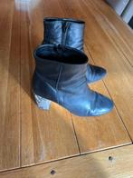 Zwarte leren Manfield laarsjes, maat 39, Kleding | Dames, Schoenen, Verzenden, Zwart, Lage of Enkellaarzen, Manfield