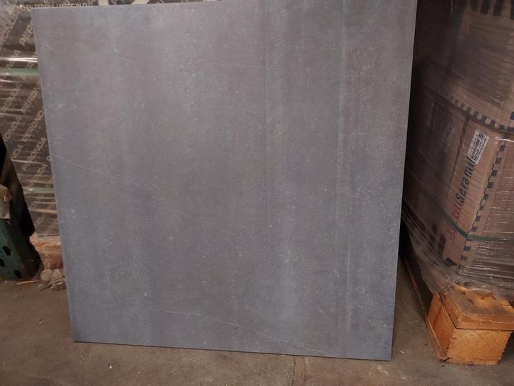 Restpartij Peronda binnentegels 60x60 47,52m2 grijs opruimer, Doe-het-zelf en Verbouw, Tegels, Zo goed als nieuw, Vloertegels