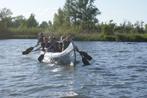 Verhuur 10 persoons kano's, Watersport en Boten, Ophalen, Gebruikt, Canadese kano of Open kano, Met peddels