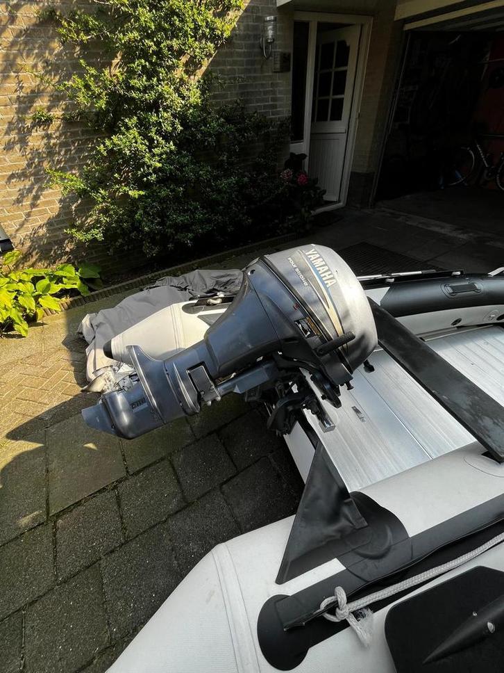 Volledige rubberboot set, Watersport en Boten, Bootonderdelen, Gebruikt, Motor en Techniek, Motorboot, Ophalen