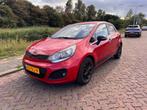 Kia Rio 1.2 I 5DRS 2012 Rood met veel extra's, Auto's, Kia, Euro 5, Zwart, 4 cilinders, Origineel Nederlands