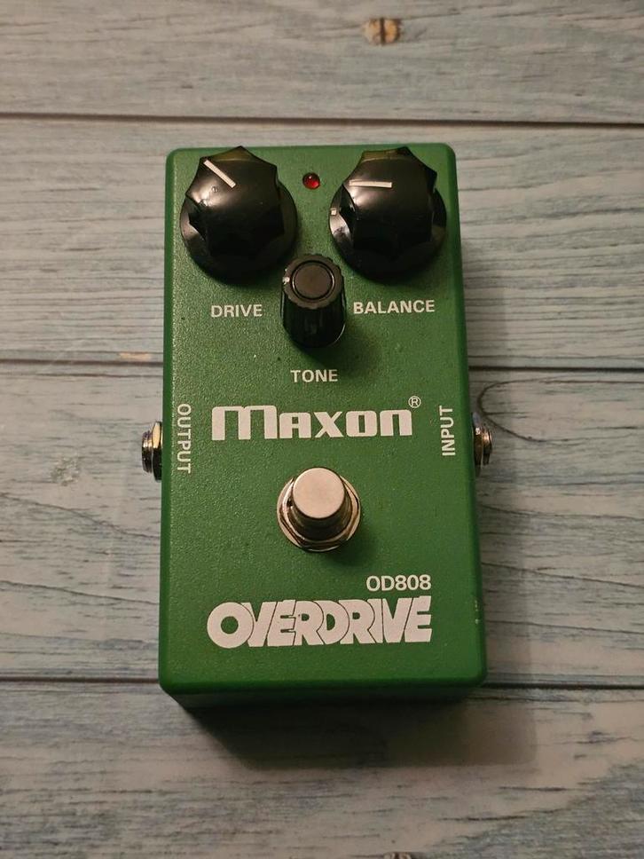 Maxon OD808 Overdrive, Muziek en Instrumenten, Effecten, Zo goed als nieuw, Distortion, Overdrive of Fuzz, Ophalen of Verzenden