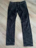 H&m 31 slim straight zwarte jeans spijkerbroek zwart, Verzenden, Gedragen, W32 (confectie 46) of kleiner