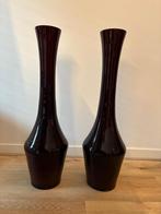 Glazen vazen, 80 cm hoog, Huis en Inrichting, Woonaccessoires | Vazen, Overige kleuren, Ophalen of Verzenden, 75 cm of meer, Glas