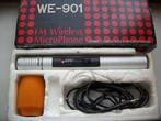 Piezo WE-903 FM wireless microphone, Ophalen of Verzenden, Gebruikt, Overige typen