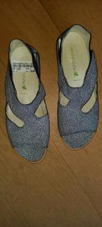 WALDLAUFER LEREN SANDALEN MAAT 5H=38 H., Kleding | Dames, Schoenen, Ophalen of Verzenden, Gedragen, Sandalen of Muiltjes