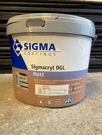 tekoop latex sigmacryl dgl beschikbaar voor biedingen