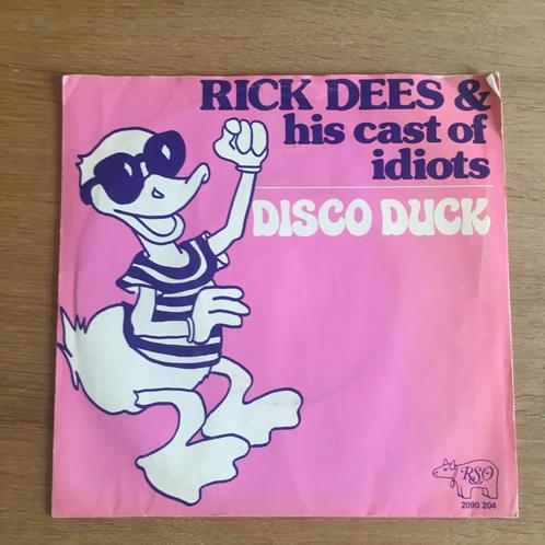 Rick Dees & His Cast of Idiots - Disco Duck 7”, Cd's en Dvd's, Vinyl Singles, Gebruikt, Single, Pop, 7 inch, Ophalen