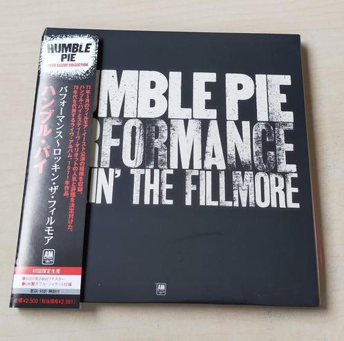 Humble Pie - Performance: Rockin' The Fillmore CD, Cd's en Dvd's, Cd's | Rock, Zo goed als nieuw, Poprock, Ophalen of Verzenden