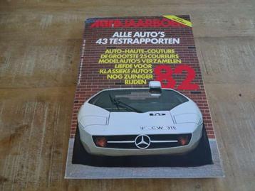 Autojaarboek 1982 - Autovisie Jaarboek - Nederlands beschikbaar voor biedingen