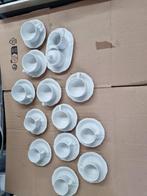 Elegant Wit Servies - Koffie/Thee, Ophalen of Verzenden