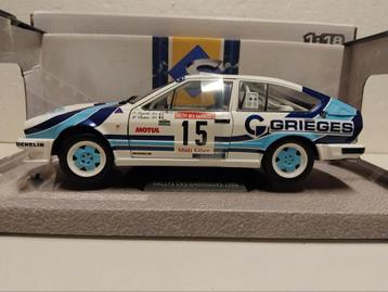 Alfa Romeo GTV 6 Rally #15 white Solido 1:18 KRD beschikbaar voor biedingen