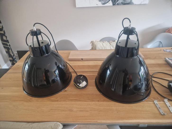 Zuiver Lampen Set - Industrieel Design, Huis en Inrichting, Lampen | Hanglampen, Zo goed als nieuw, Minder dan 50 cm, Metaal, Ophalen