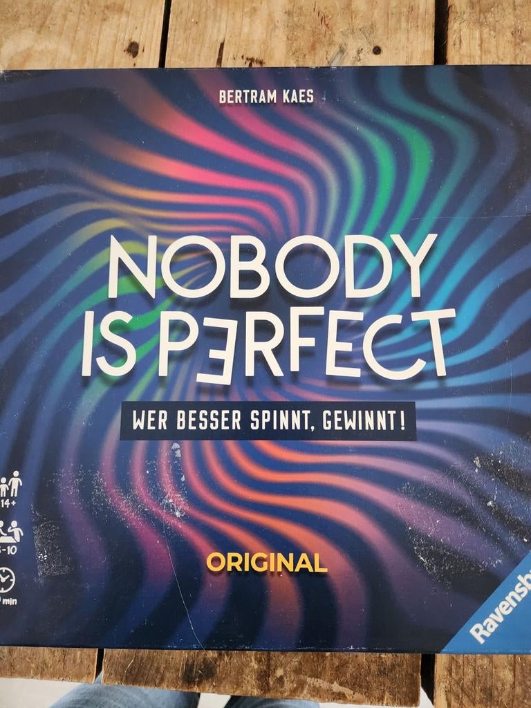 Nobody is Perfect - Duitse editie, Vijf spelers of meer, Ophalen of Verzenden, Zo goed als nieuw, Ravensburger