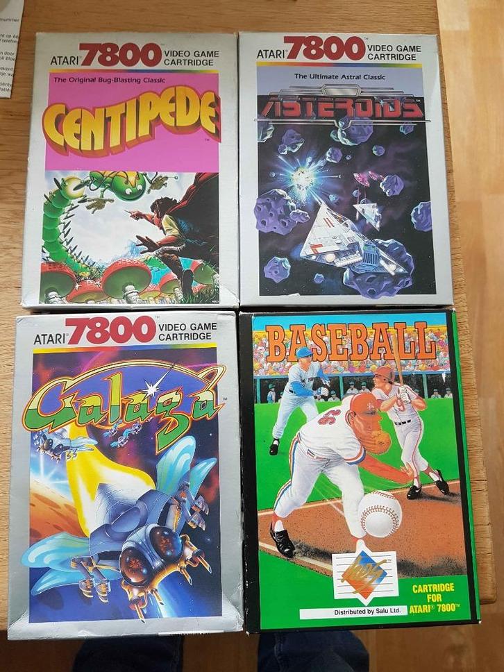 Atari 7800 (33 Games), Spelcomputers en Games, Games | Atari, Gebruikt, Overige modellen, Overige genres, 1 speler, Vanaf 3 jaar