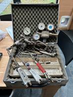 Autogeen lasbrander snijbrander set in koffer, Doe-het-zelf en Verbouw, Gereedschap | Lasapparaten, Ophalen, Gebruikt, Minder dan 150 ampère