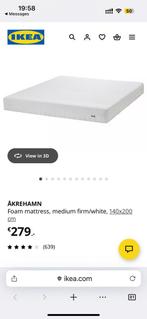 Ikea matres, Ophalen of Verzenden, Zo goed als nieuw, Eenpersoons, 90 cm