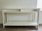 LIATORP SIDETABLE WIT, Ophalen, Gebruikt, 100 tot 150 cm, Glas