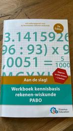 E. Kloet - Werkboek kennisbasis rekenen-wiskunde PABO, Boeken, E. Kloet; N. Wolzak; R. Moraal; Erasmus Education, Ophalen of Verzenden