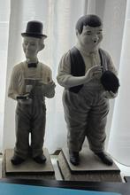 laurel and hardy  beelden 50 cm hoog, Verzamelen, Muziek, Artiesten en Beroemdheden, Ophalen of Verzenden, Zo goed als nieuw