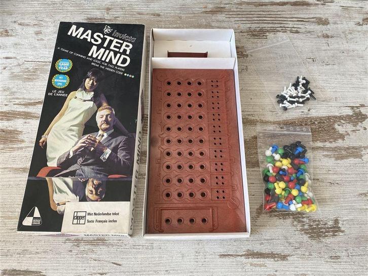 Mastermind orgineel Clipper [s523], Hobby en Vrije tijd, Gezelschapsspellen | Bordspellen, Zo goed als nieuw, Ophalen of Verzenden