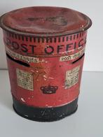 Zeldzaam vintage Engels post office spaarpot, Verzamelen, Spaarpotten, Ophalen of Verzenden, Zo goed als nieuw, Metaal of Blik