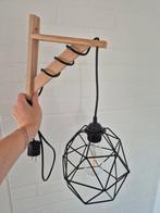 Hanglamp, Huis en Inrichting, Lampen | Hanglampen, Ophalen, Zo goed als nieuw, Metaal, Minder dan 50 cm