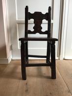antiek Spaans stoeltje, Antiek en Kunst, Antiek | Meubels | Stoelen en Banken, Ophalen