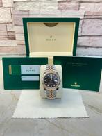 Rolex Datejust 41- Chocolate Diamond Full Set, Ophalen of Verzenden, Nieuw, Staal, Rolex