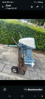 Evinrude 9.9pk 2takt kortstaart, Ophalen, Zo goed als nieuw, Motor en Techniek, Motorboot