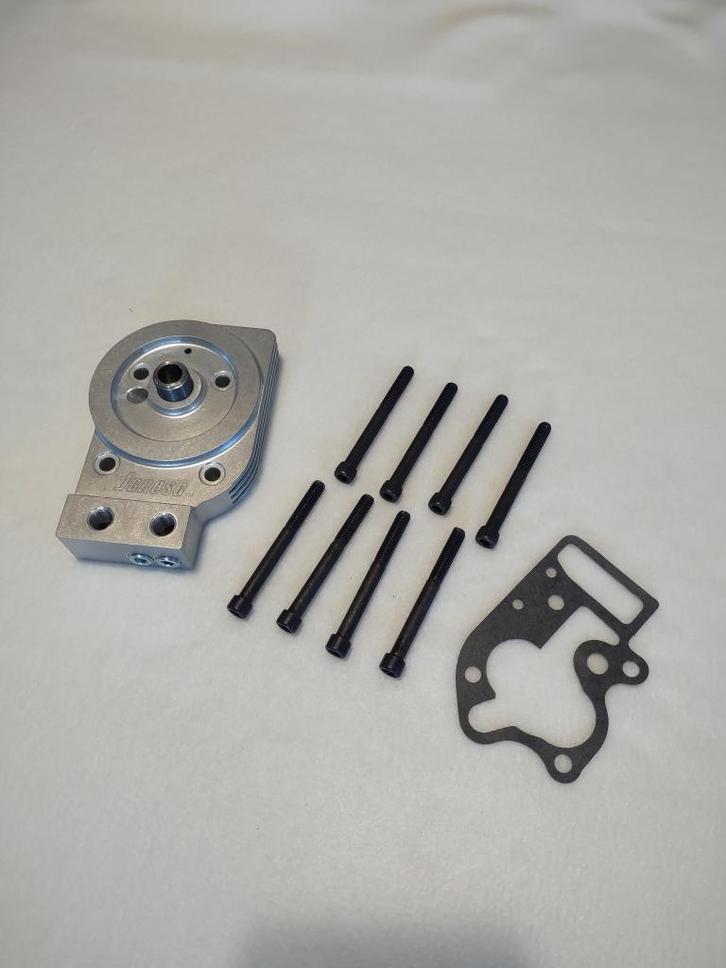 Harley Oliefilter Adapter, Chopper, Custombikes, Evo, Shovel, Motoren, Onderdelen | Harley-Davidson, Nieuw, Ophalen of Verzenden