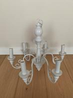 Creme kroonluchter 6 arms, Ophalen of Verzenden, Zo goed als nieuw