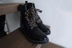 lakboots met panterveters maat 38 van Graceland, Ophalen, Zwart, Lage of Enkellaarzen, Zo goed als nieuw
