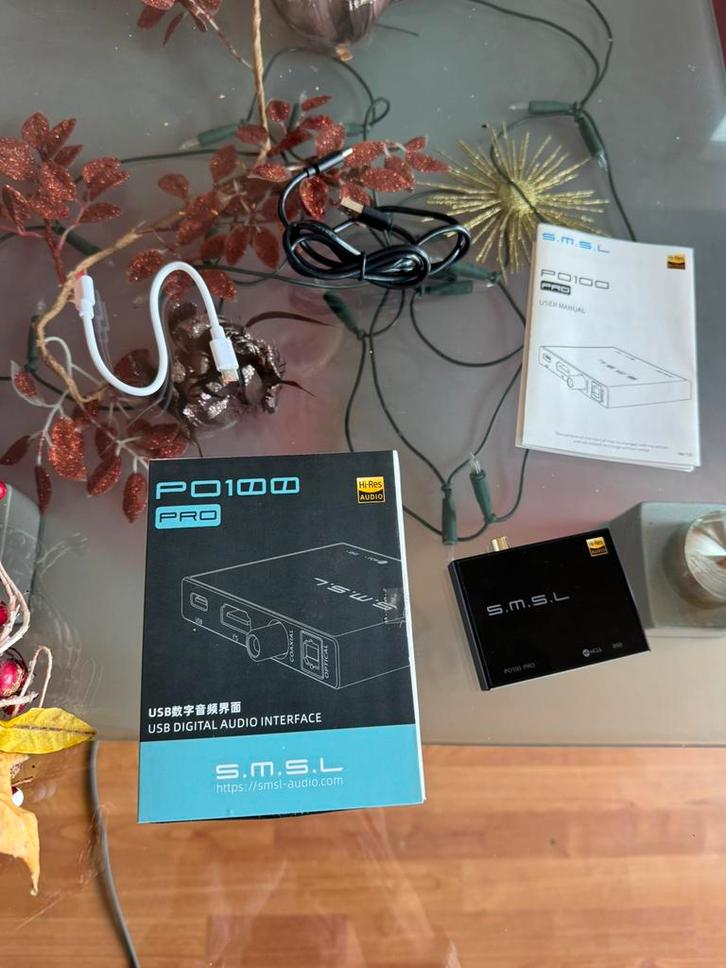 SMSL PO100 Pro zwart, Audio, Tv en Foto, Versterkers en Receivers, Zo goed als nieuw, Minder dan 60 watt, Overige merken, Verzenden