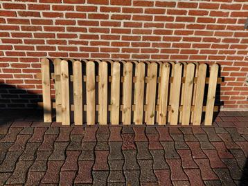 Houten Tuinhek - Nieuw 70 x 180cm beschikbaar voor biedingen