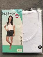 Nieuw in plastic: Shortama Pyjama [Shirt+Broekje] maat L/XL, Kleding | Dames, Pyjama's, Ophalen of Verzenden, Nieuw, Maat 42/44 (L)