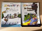 Peter Koch - Zoociety - Het einde van de wereld Graaicultuur, Eén stripboek, Ophalen of Verzenden, Zo goed als nieuw